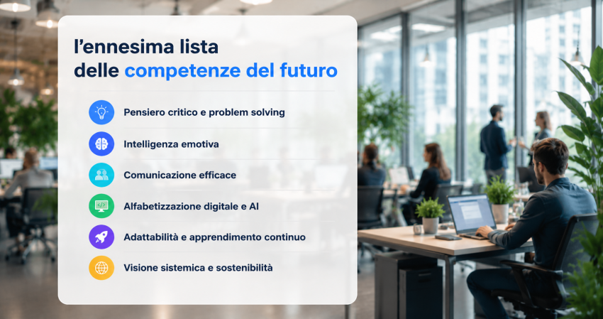 AI e l’ennesima lista di “competenze del futuro”